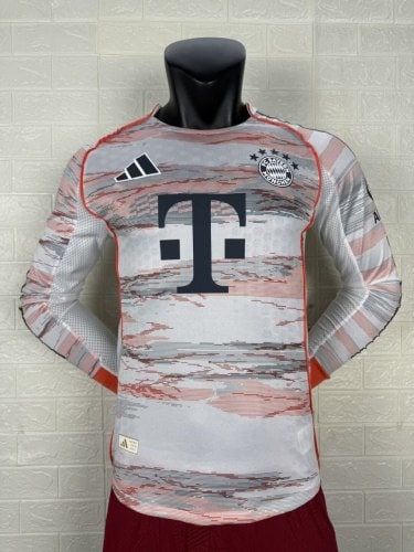 Bayern Munich Home Player Long Sleeve Jersey 25/26 - CP體育用品公司