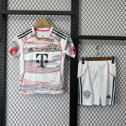Bayern Munich Short Sleeve Away Adult Suit 25/26 - CP體育用品公司