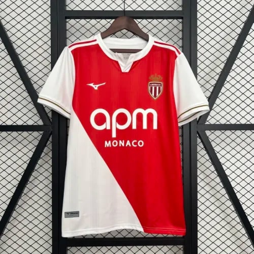 AS Monaco Home Man Jersey 25/26 - 廣西桂平市速配體育用品公司