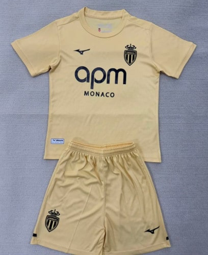 AS Monaco Third Kids Suit 25/26 - 廣西桂平市速配體育用品公司