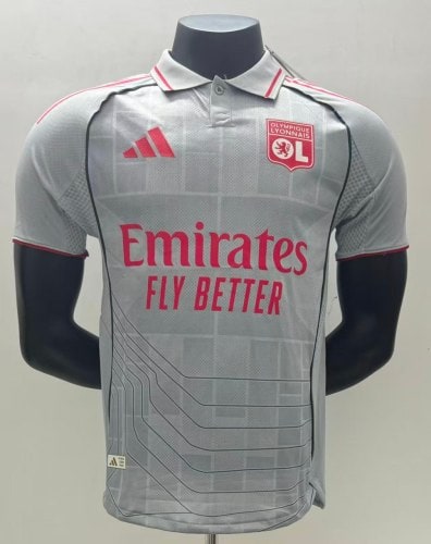 Lyon Third Men Player Jersey 25/26 - 廣西桂平市速配體育用品公司