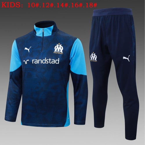 Marseille Kids Training Jersey Suit 25/26 - 廣西桂平市速配體育用品公司