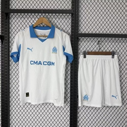 Marseille Short Sleeve Home Adult Suit 25/26 - 廣西桂平市速配體育用品公司
