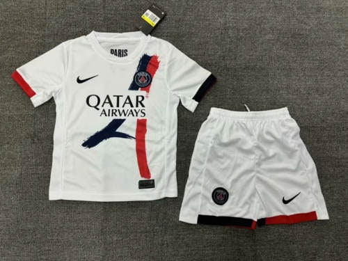 Paris Saint Germain Away Kids Suit 24-25 - 廣西桂平市速配體育用品公司