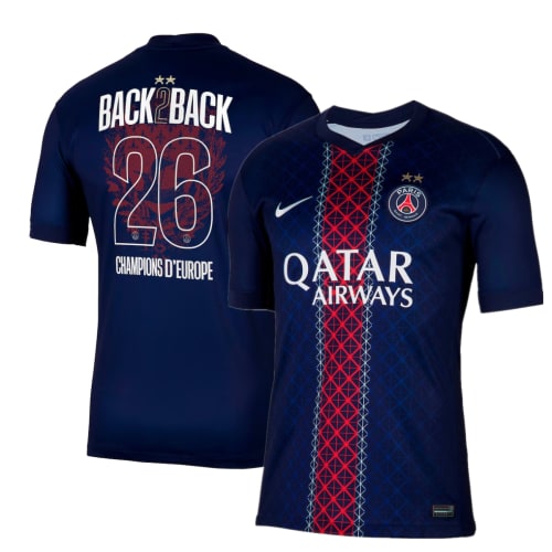 Paris Saint Germain Home Champions of Europe 2026 Men Jersey - 廣西桂平市速配體育用品公司
