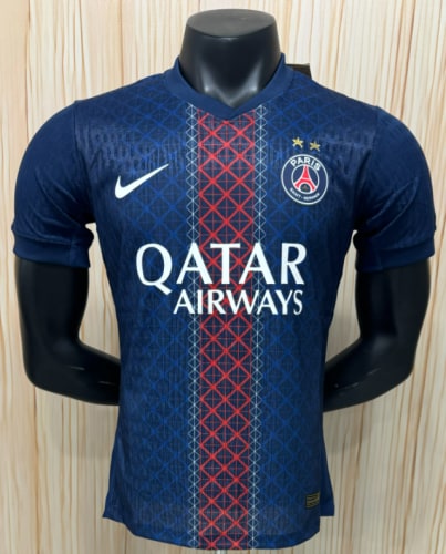 Paris Saint Germain Home Men Player Jersey 25/26(2 Stars) - 廣西桂平市速配體育用品公司