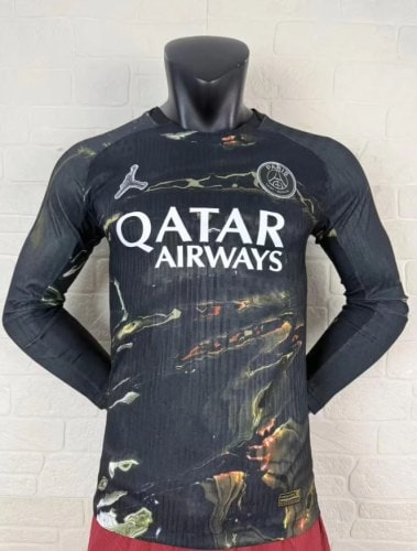 Paris Saint Germain Night Edition Player Long Sleeve Jersey 25/26 - 廣西桂平市速配體育用品公司