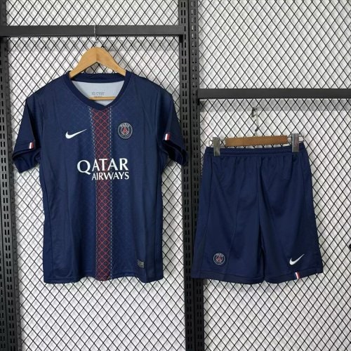 Paris Saint Germain Short Sleeve Home Adult Suit 25/26 - 廣西桂平市速配體育用品公司