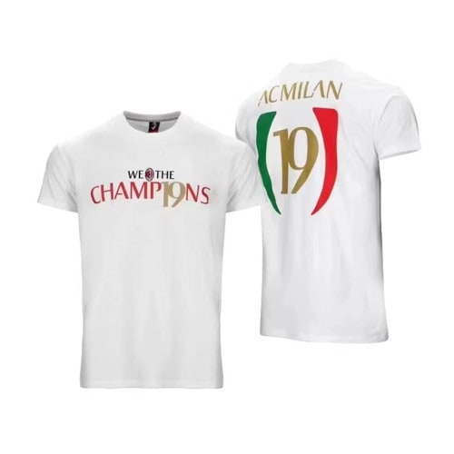 AC Milan Champions 19 T-shirt White - 廣州天河萬豪體育用品公司