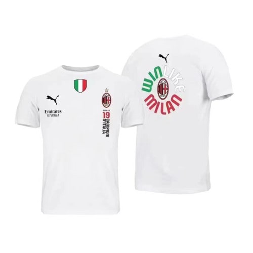 AC Milan Champions T-shirt White - 廣州天河萬豪體育用品公司