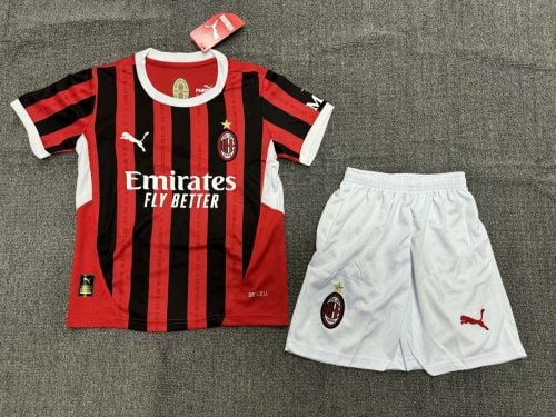 AC Milan Home Kids Jersey 24/25 - 廣州天河萬豪體育用品公司