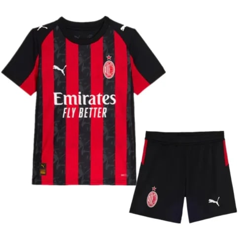 AC Milan Home Kids Suit 25/26 - 廣州天河萬豪體育用品公司
