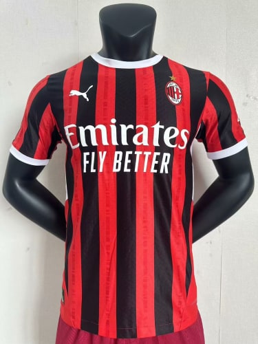 AC Milan Home Man Player Jersey 24/25 - 廣州天河萬豪體育用品公司
