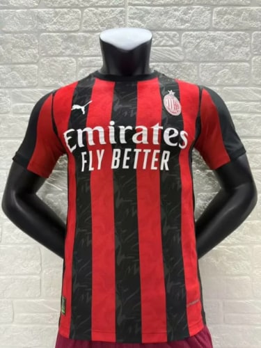 AC Milan Home Men Player Jersey 25/26 - 廣州天河萬豪體育用品公司