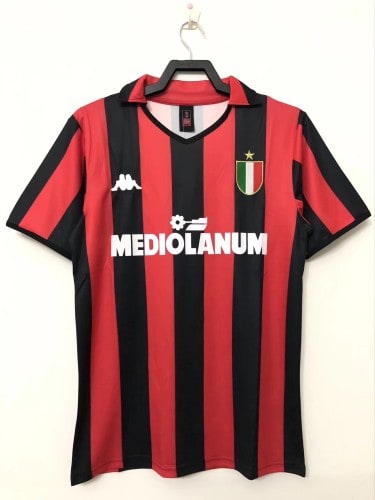 AC Milan Home Retro Jersey 1988/89 - 廣州天河萬豪體育用品公司