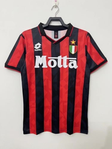 AC Milan Home Retro Jersey 1993/94 - 廣州天河萬豪體育用品公司