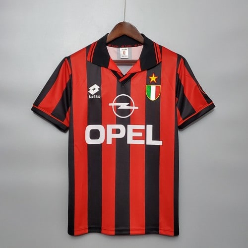 AC Milan Home Retro Jersey 1996/97 - 廣州天河萬豪體育用品公司