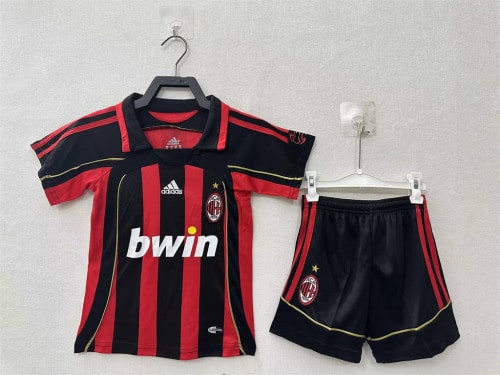 AC Milan Home Retro Kids Jersey 2006/07 - 廣州天河萬豪體育用品公司