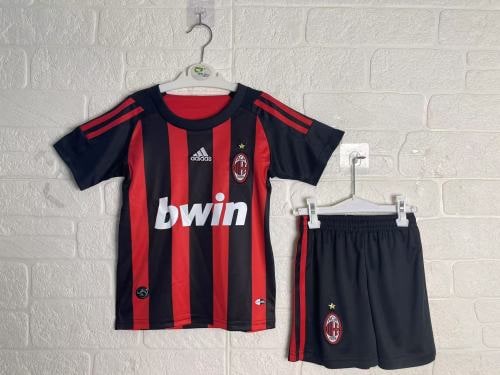 AC Milan Home Retro Kids Suit 2008/09 - 廣州天河萬豪體育用品公司