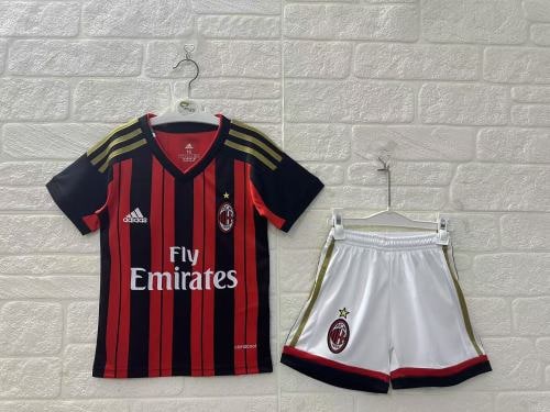 AC Milan Home Retro Kids Suit 2013/14 - 廣州天河萬豪體育用品公司