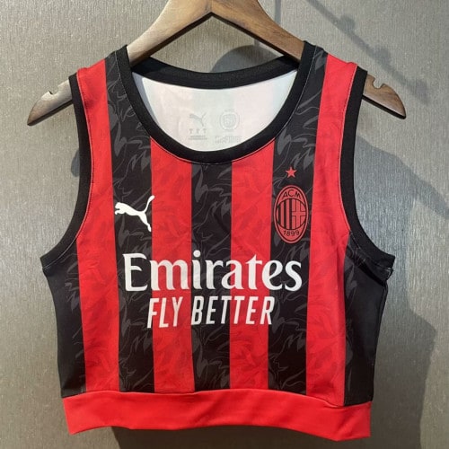 AC Milan Home Women Vest Jersey 25/26 - 廣州天河萬豪體育用品公司