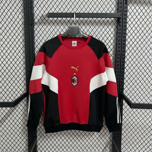 AC Milan Hoodless Sweatshirt Training Jersey 25/26 - 廣州天河萬豪體育用品公司