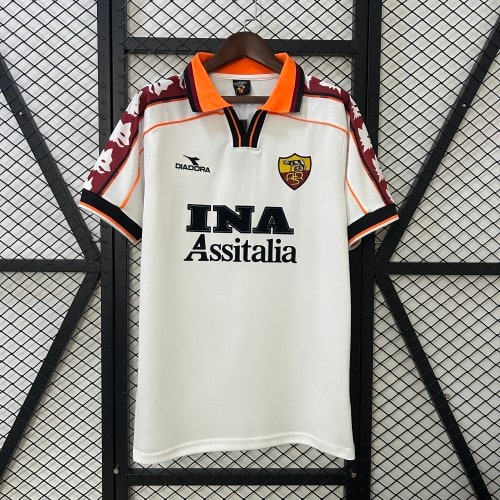 AS Roma Away Retro Jersey 1998/99 - 廣州天河萬豪體育用品公司