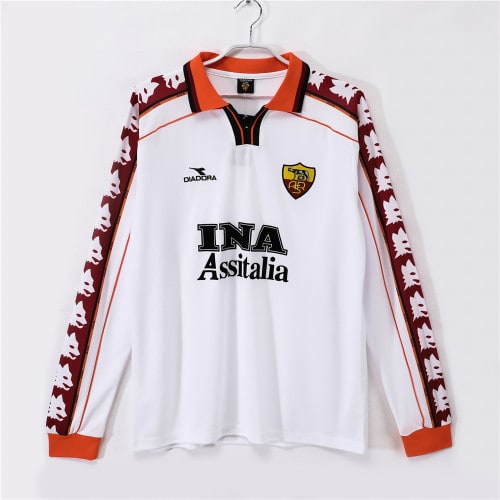 AS Roma Away Retro Long Sleeve Jersey 1998/99 - 廣州天河萬豪體育用品公司