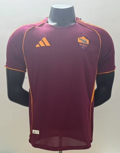AS Roma Home Player Jersey 25/26 - 廣州天河萬豪體育用品公司