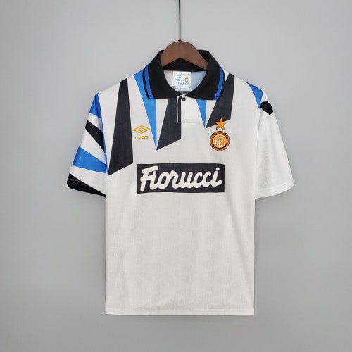 Inter Milan Away Retro Jersey 1992/93 - 廣州天河萬豪體育用品公司