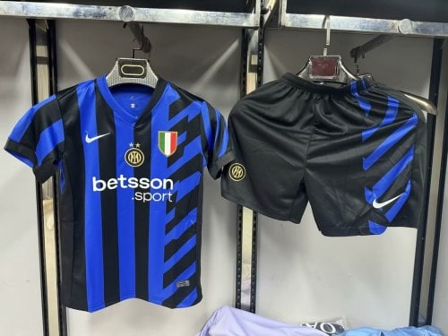 Inter Milan Home Kids Jersey 24/25 - 廣州天河萬豪體育用品公司