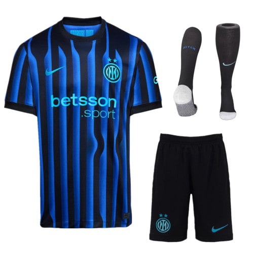 Inter Milan Home Kids Suit & Socks 25/26 - 廣州天河萬豪體育用品公司