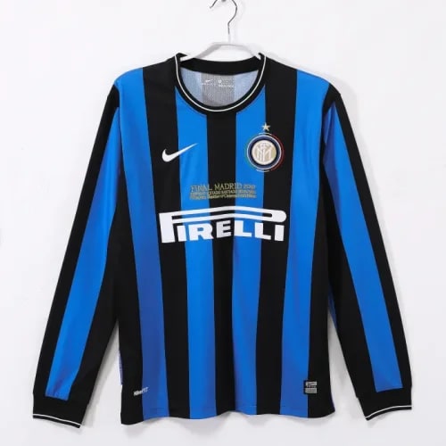 Inter Milan Home Long Sleeve Retro Jersey 2009/10 - 廣州天河萬豪體育用品公司