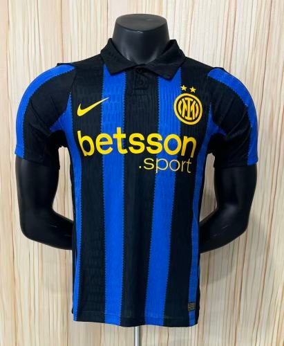 Inter Milan Home Man Player Jersey 26/27 - 廣州天河萬豪體育用品公司