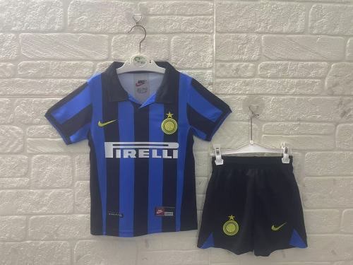 Inter Milan Home Retro Kids Suit 1998/99 - 廣州天河萬豪體育用品公司