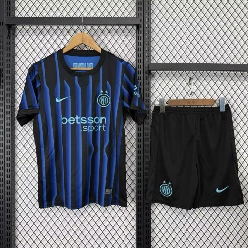 Inter Milan Short Sleeve Home Adult Suit 25/26 - 廣州天河萬豪體育用品公司