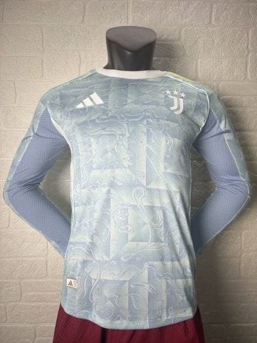 Juventus Away Player Long Sleeve Jersey 25/26 - 廣州天河萬豪體育用品公司