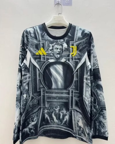 Juventus Pre Match Man Long Sleeve Jersey 25/26 - 廣州天河萬豪體育用品公司