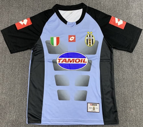 Juventus Retro Blue Goalkeeper Jersey 2002/03 - 廣州天河萬豪體育用品公司