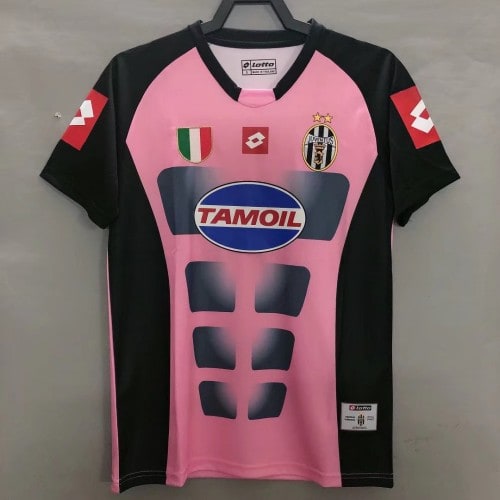 Juventus Retro Pink Goalkeeper Jersey 2002/03 - 廣州天河萬豪體育用品公司