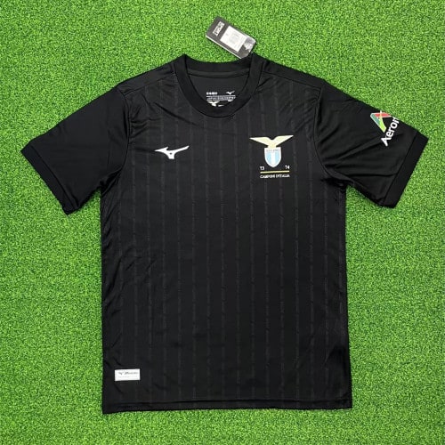 Lazio 50th Anniversary Black Man Jersey - 廣州天河萬豪體育用品公司