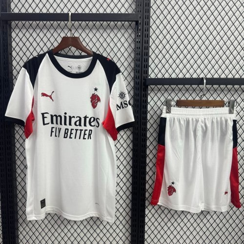 Milan Short Sleeve Away Adult Suit 25/26 - 廣州天河萬豪體育用品公司