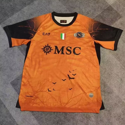 Napoli HALLOWEEN ORANGE Man Jersey 25/26 - 廣州天河萬豪體育用品公司
