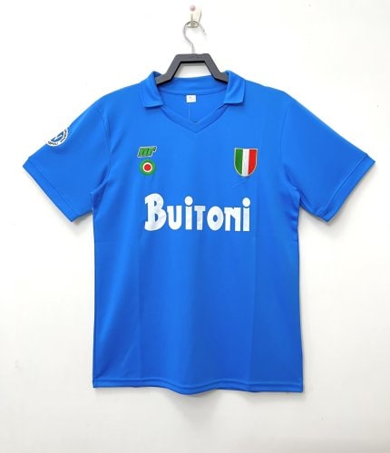 Napoli Home Retro Jersey 1987/88 - 廣州天河萬豪體育用品公司