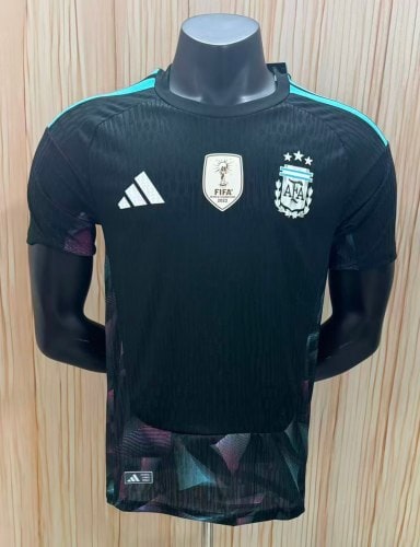 Argentina 2026 World Cup Goalkeeper Player Version Men Jersey - 木樂服飾