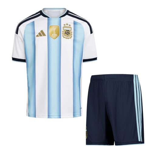 Argentina 2026 World Cup Home Kids Suit - 木樂服飾