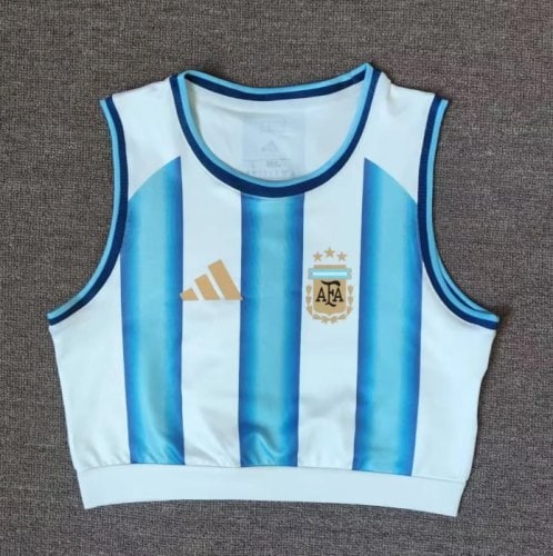 Argentina 2026 World Cup Home Women Vest Jersey - 木樂服飾