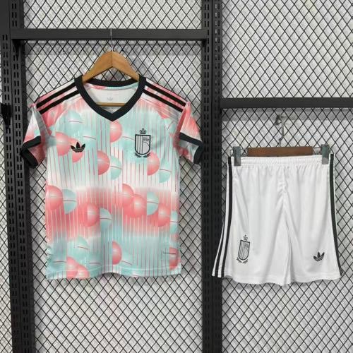 Belgium 2026 World Cup Away Kids Suit - 木樂服飾