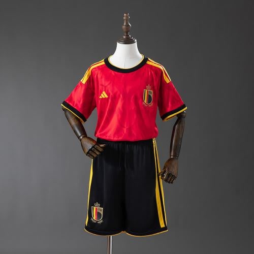 Belgium 2026 World Cup Home Kids Suit - 木樂服飾