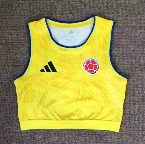 Colombia 2026 World Cup Home Women Vest Jersey - 木樂服飾